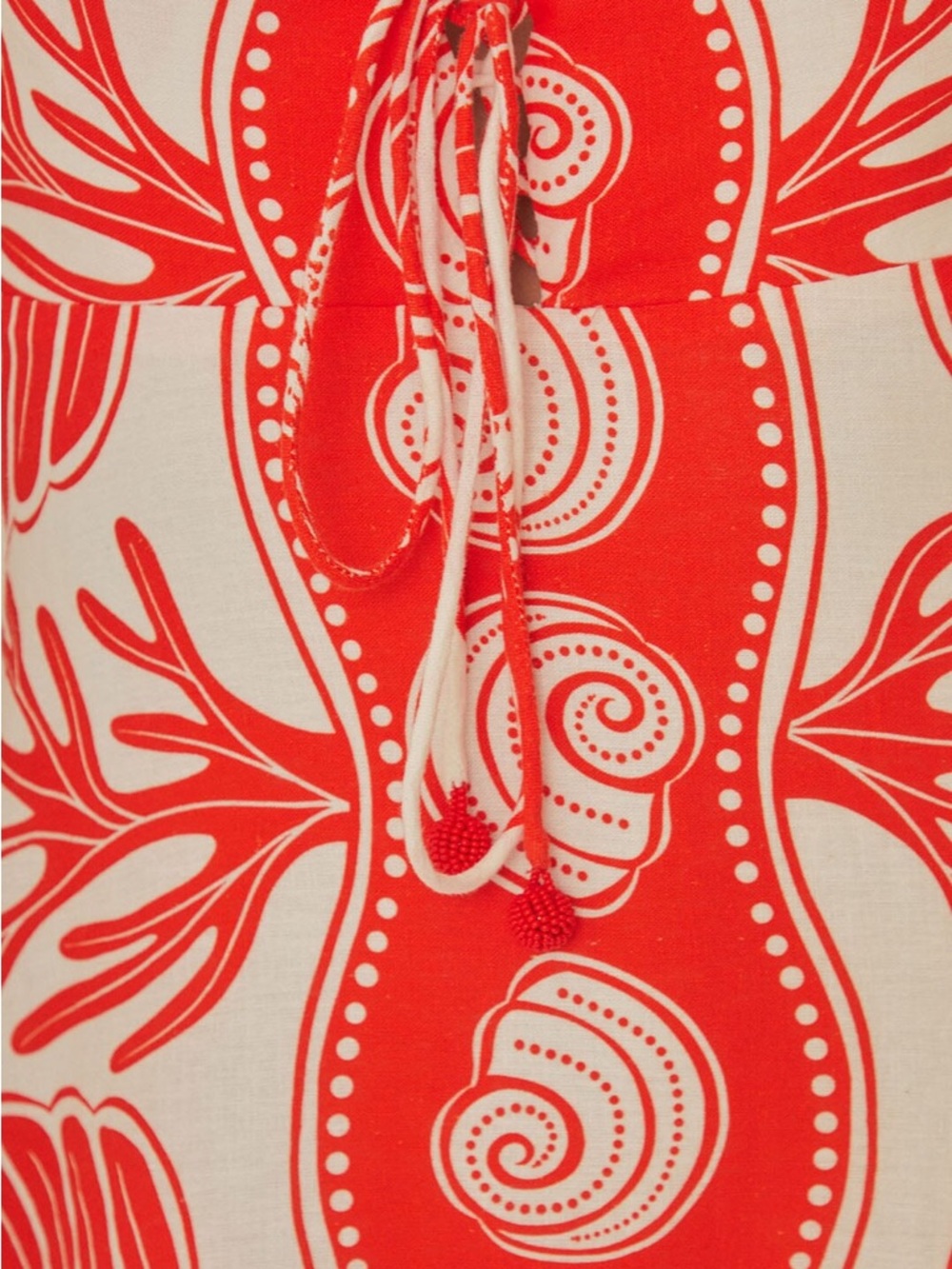FARM Rio Off-White Ainika Shell Maxi Dress Size Small - Picture 2 of 16